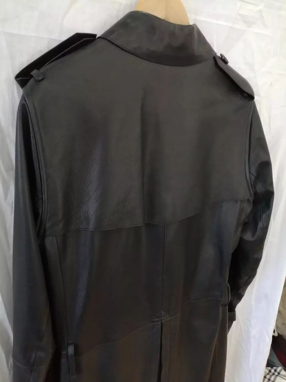 Burberry Burberry 8002548 Lamb Leather Coat Size US S / EU 44-46 / 1 - 8 Thumbnail