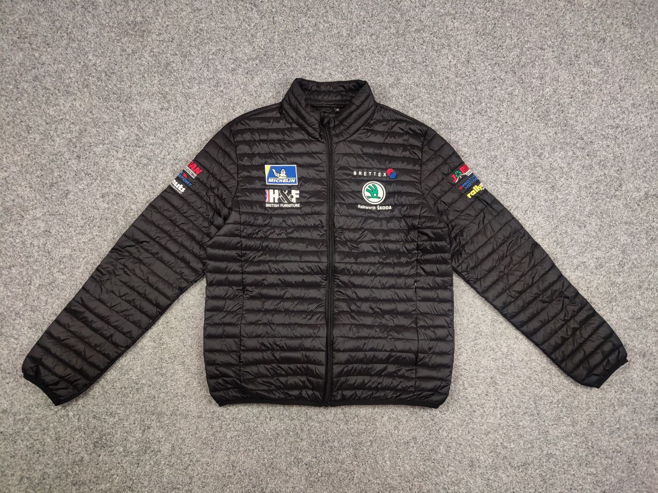 Other Skoda x Brettex Racing Logo Style Casual Quilted Jacket Size US XL / EU 56 / 4 - 3 Thumbnail