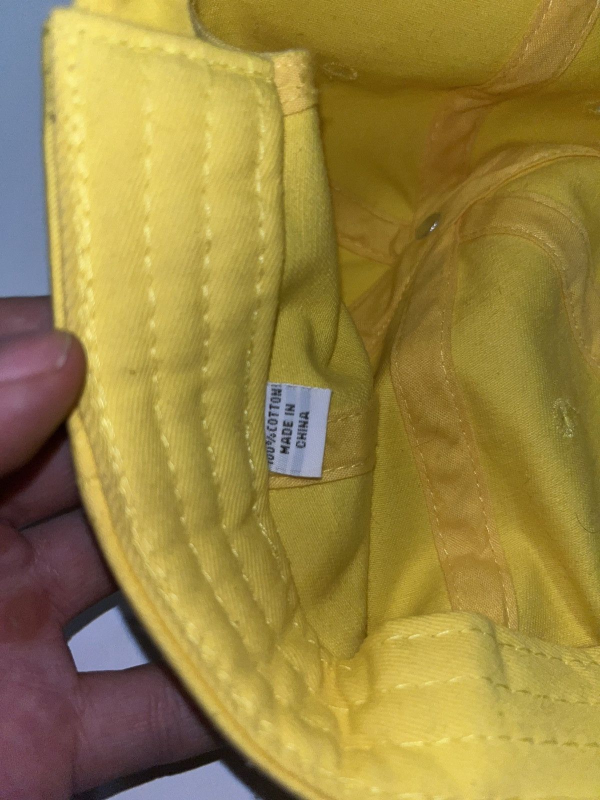 DENIM TEARS Yellow Denim Tears Hat Size ONE SIZE - 4 Thumbnail