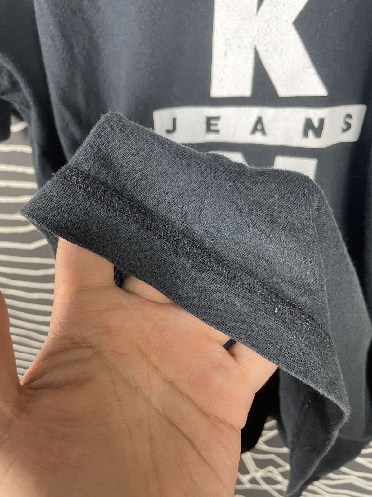 DKNY Vintage DKNY Jeans Tshirt Size US L / EU 52-54 / 3 - 6 Thumbnail