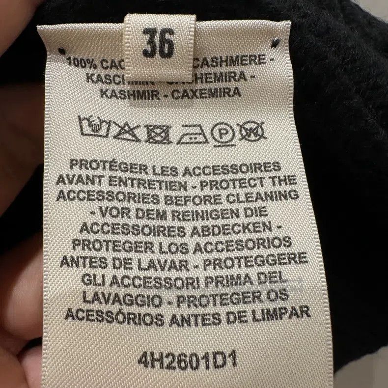 Hermes Hermes Logo metal cashmere sweater Size XS / US 0-2 / IT 36-38 - 4 Thumbnail
