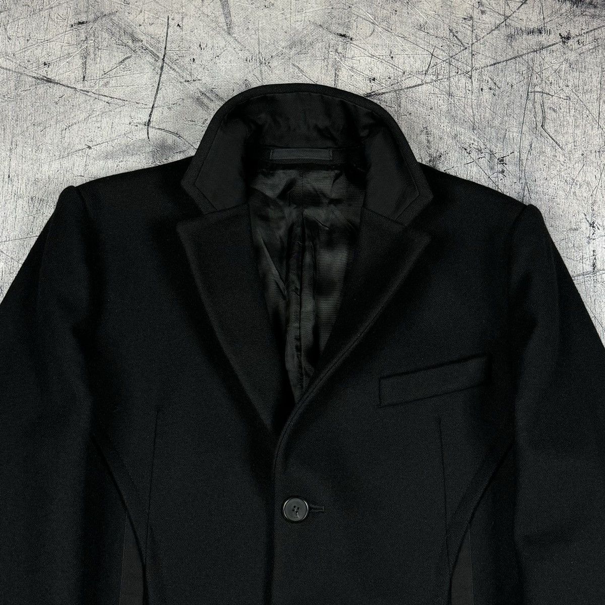 Givenchy Vintage Givenchy Wool Classic Designer Luxury Coat Jacket og Size US L / EU 52-54 / 3 - 6 Thumbnail