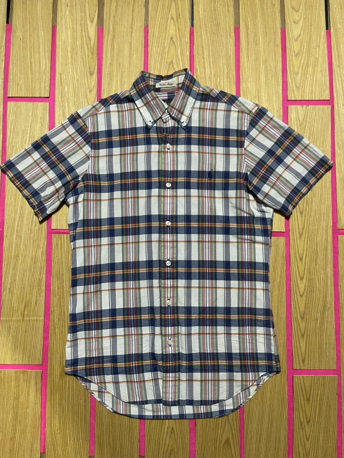 Ralph Lauren Y2K RALPH LAUREN checkered short sleeve t-shirt Size US M / EU 48-50 / 2 - 1 Thumbnail