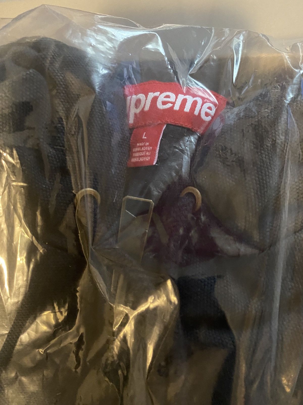 Supreme × Thrasher Supreme Thrasher Hooded Work Jacket Black Large Size US L / EU 52-54 / 3 - 6 Thumbnail