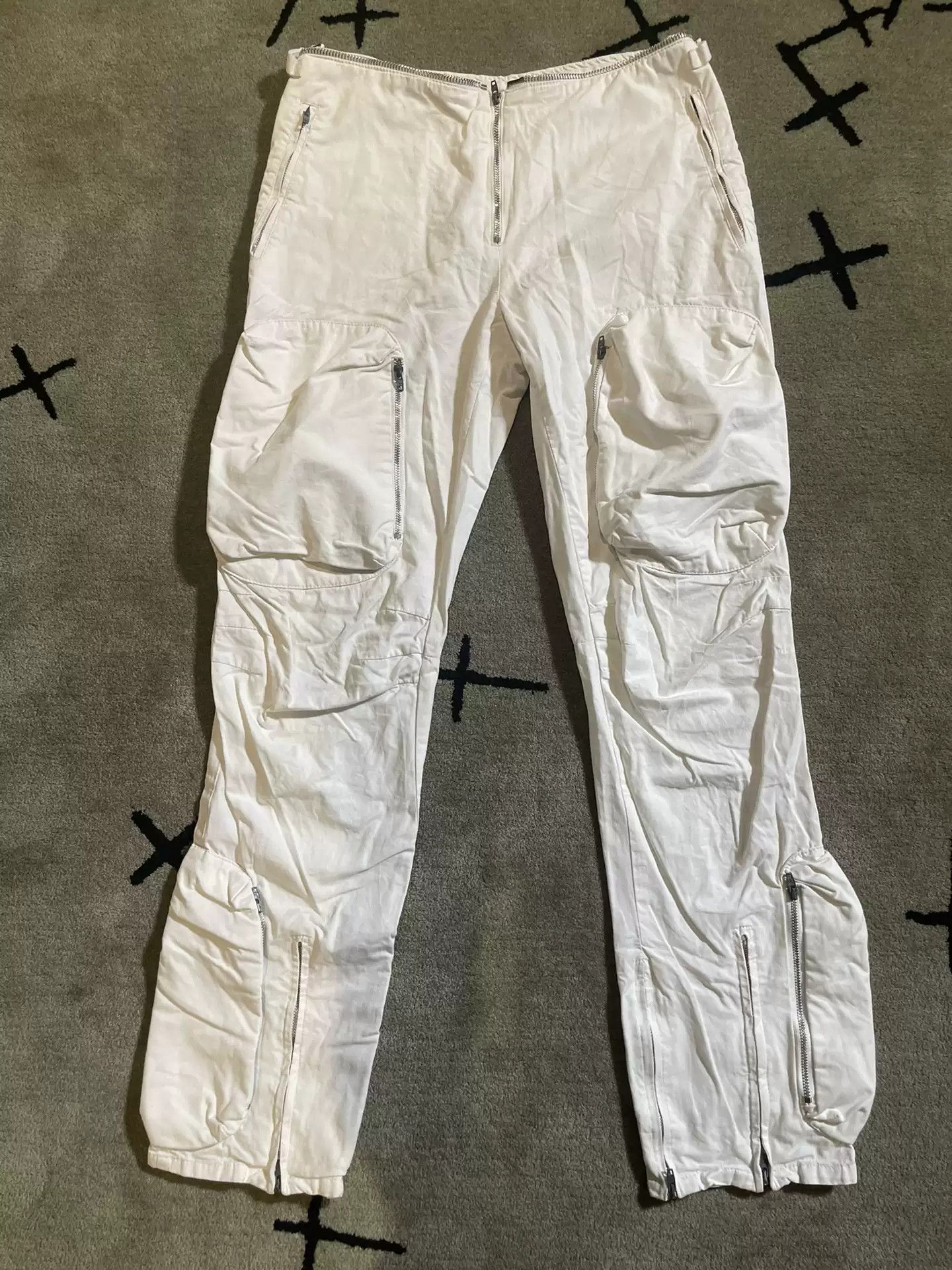 Helmut Lang Helmut Lang 99SS's own Flight Cargo Pants flying pants | Grailed