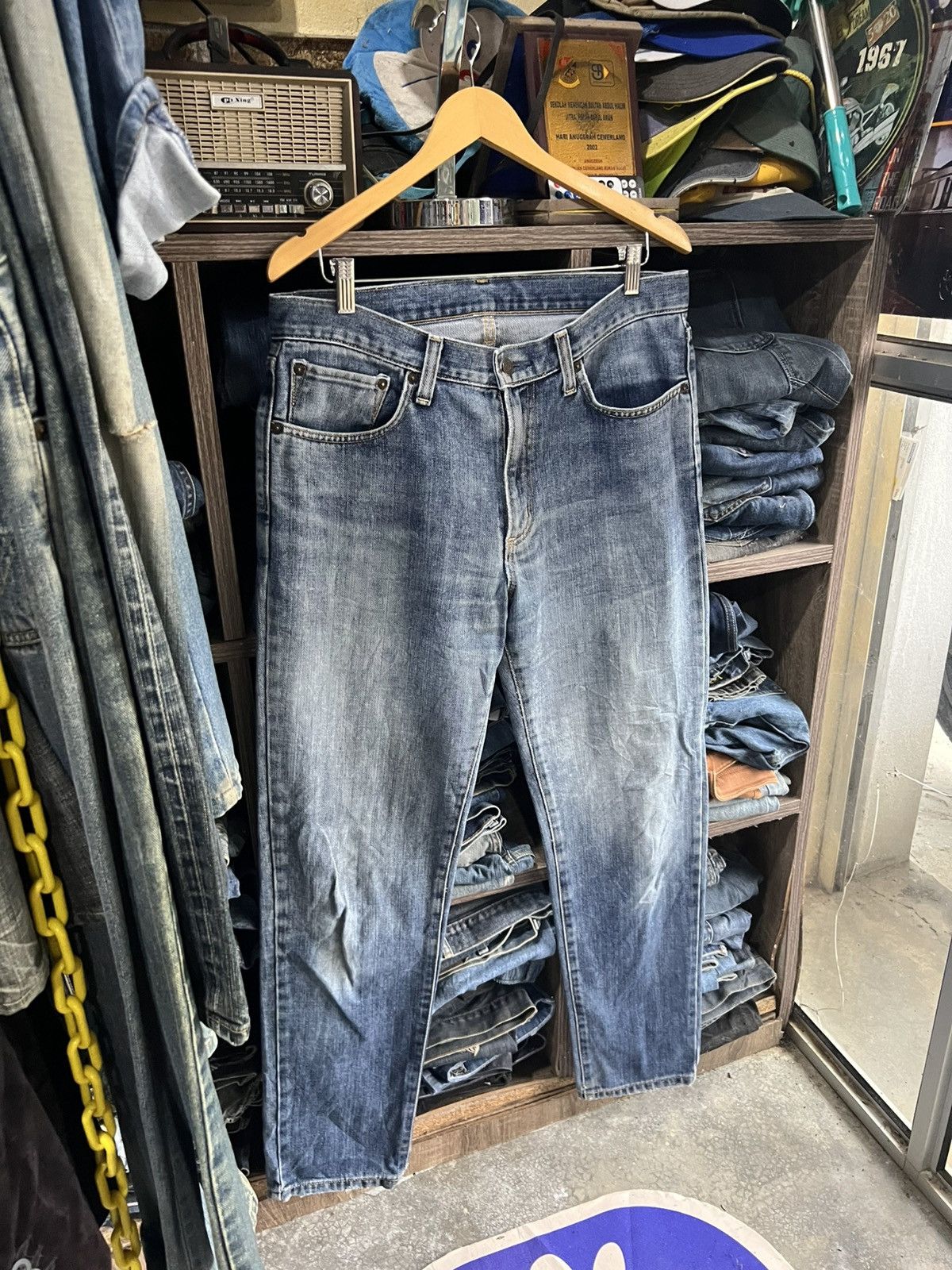 Edwin 🔥Vintage Edwin 407 Distressed Denim Size US 34 / EU 50 - 6 Thumbnail