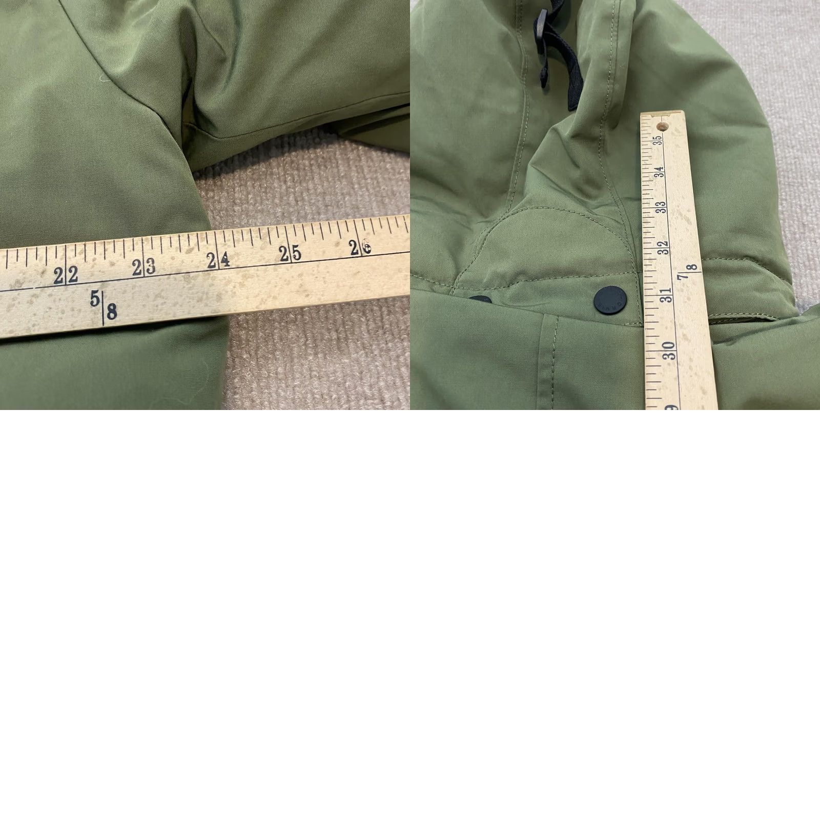 Orvis Orvis Coat Mens Medium Green Down Parka Hooded Snap Front Insulated Winter Warm Size US M / EU 48-50 / 2 - 8 Thumbnail