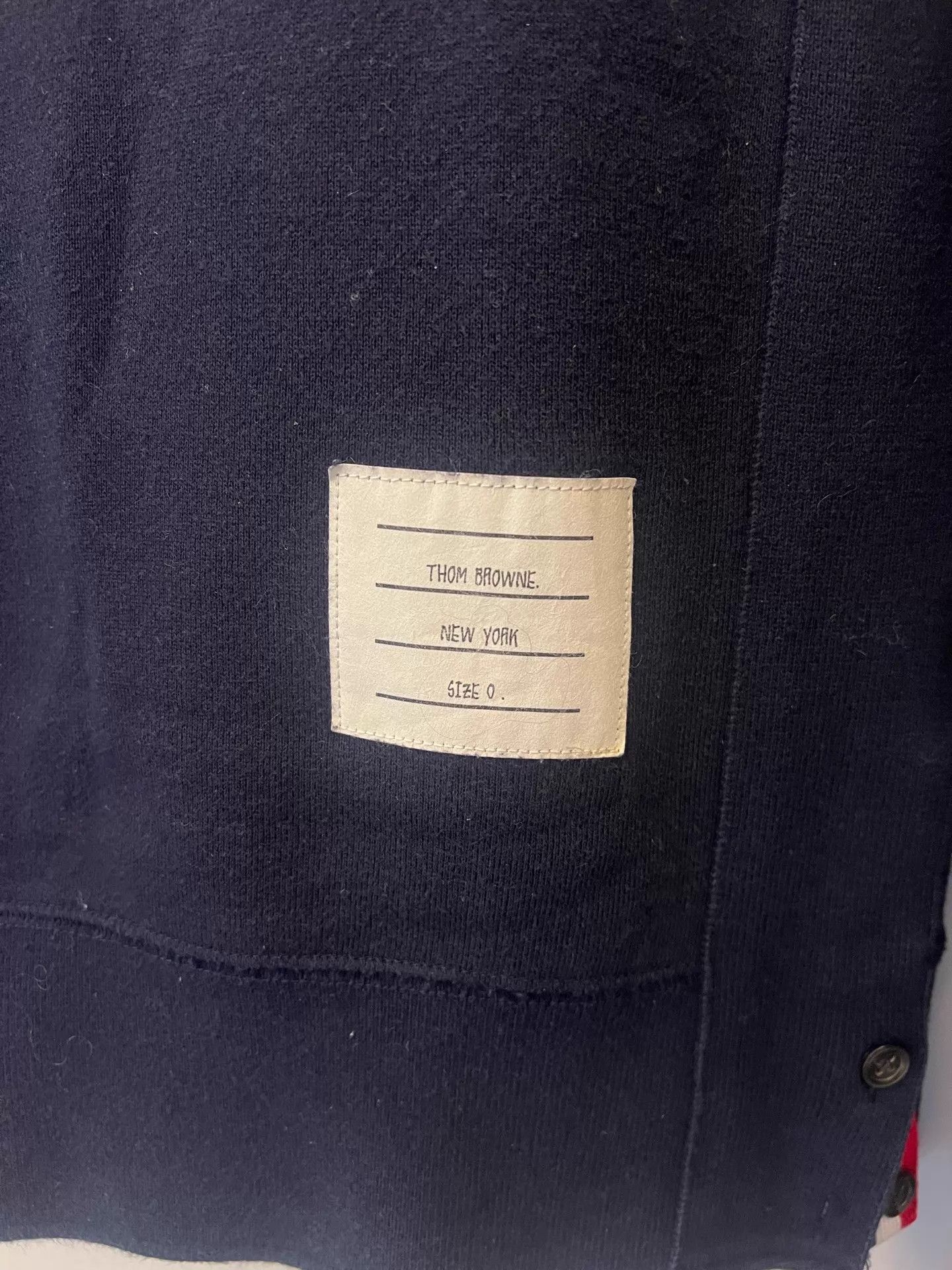 Thom Browne THOM BROWNE Men's Navy 4-Stripe Crewneck size0 Like New Size US XS / EU 42 / 0 - 4 Thumbnail