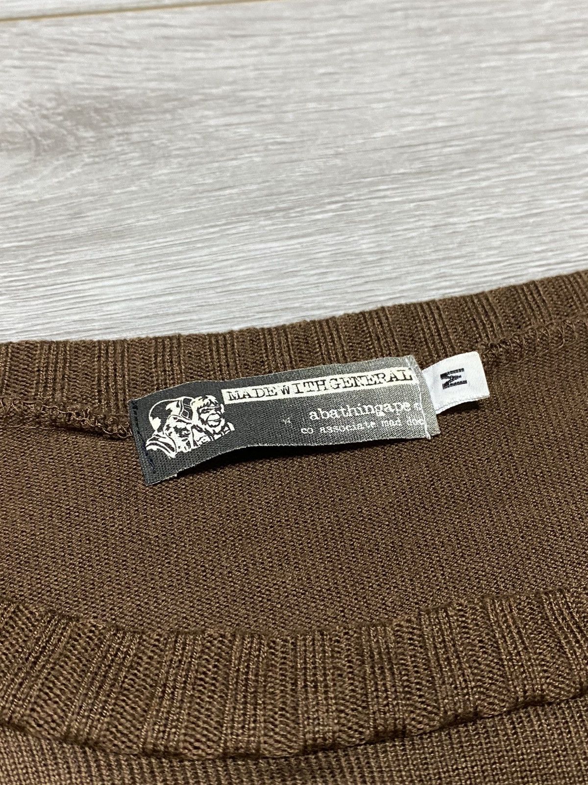 Bape Bape BA big logo sweater Size US M / EU 48-50 / 2 - 5 Thumbnail