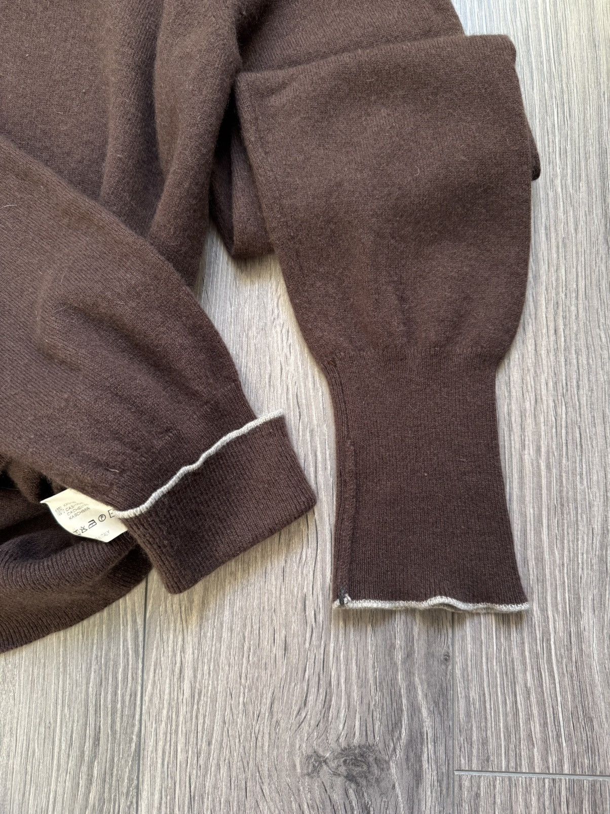 Other Fioroni Brown Cashmere Polo Sweater 48 RRP €775 Size US M / EU 48-50 / 2 - 6 Thumbnail