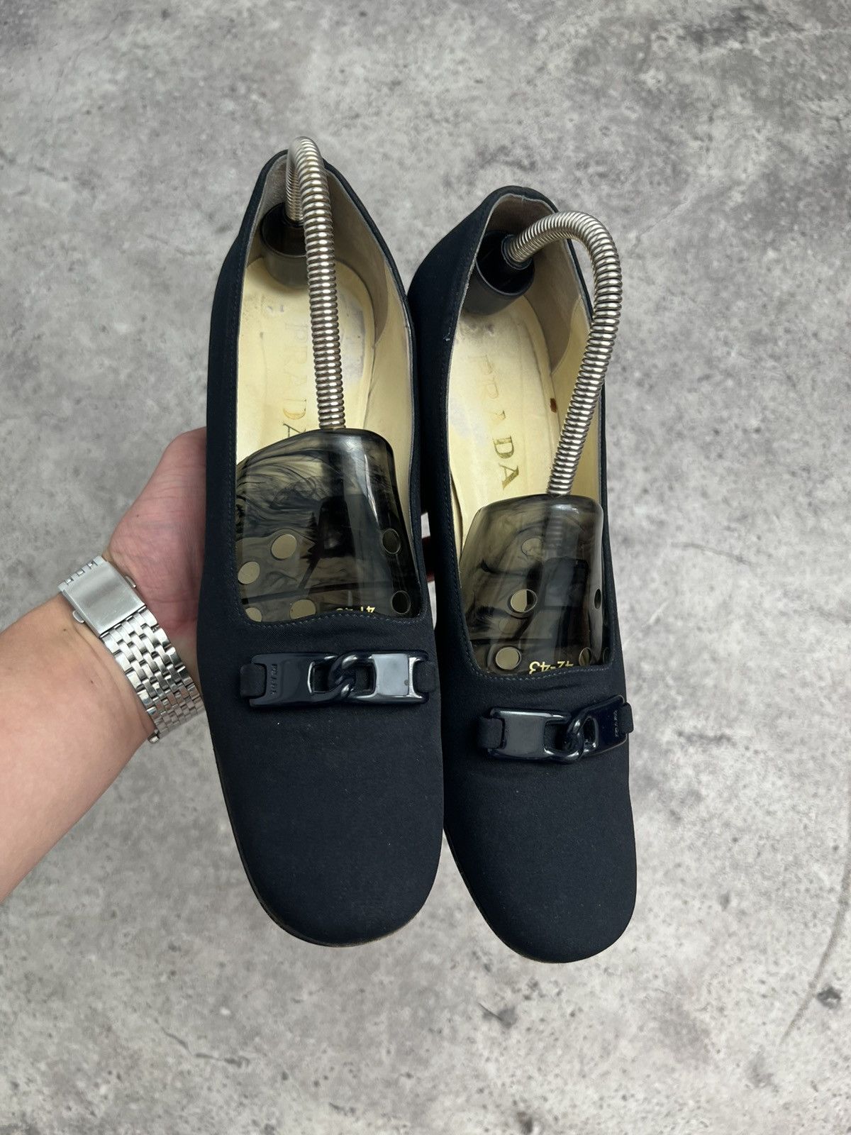 Prada Vintage Prada Heels size 41 Size US 11 / IT 41 - 2 Thumbnail