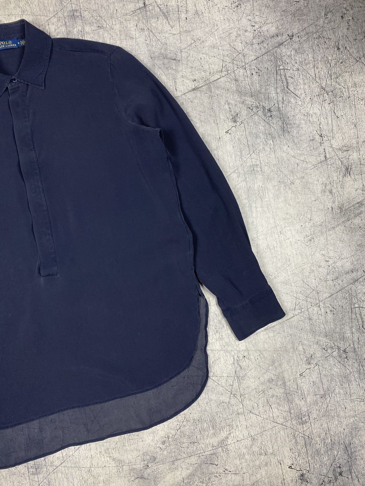 Polo Ralph Lauren Luxury Polo Ralph Lauren Silk Button Up Shirt Size M / US 6-8 / IT 42-44 - 4 Thumbnail