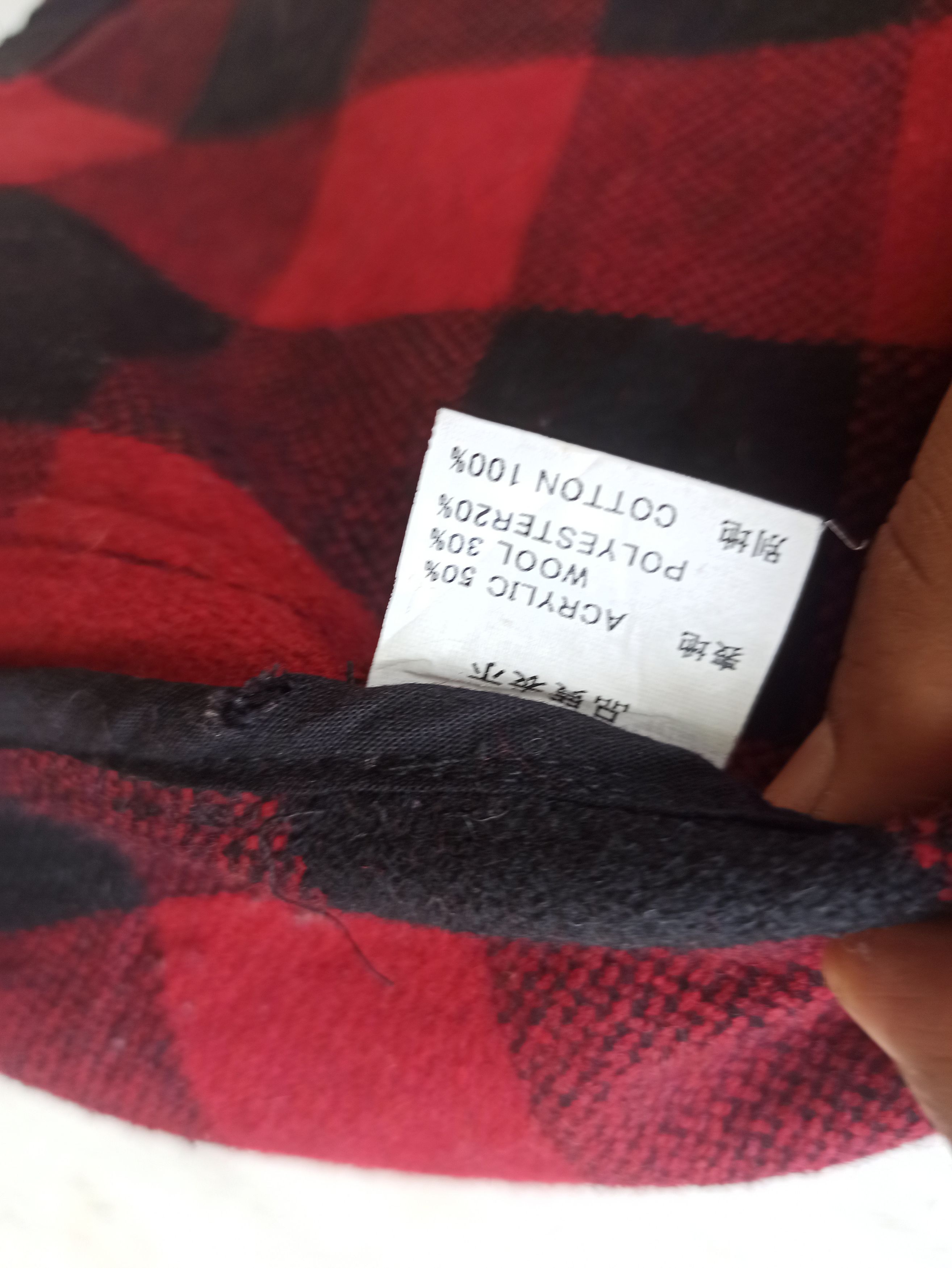 Flannel × JACKROSE × Japanese Brand Vintage Flannel Tartan Jack Rose Asphalt Animal Outlows Size US L / EU 52-54 / 3 - 7 Thumbnail