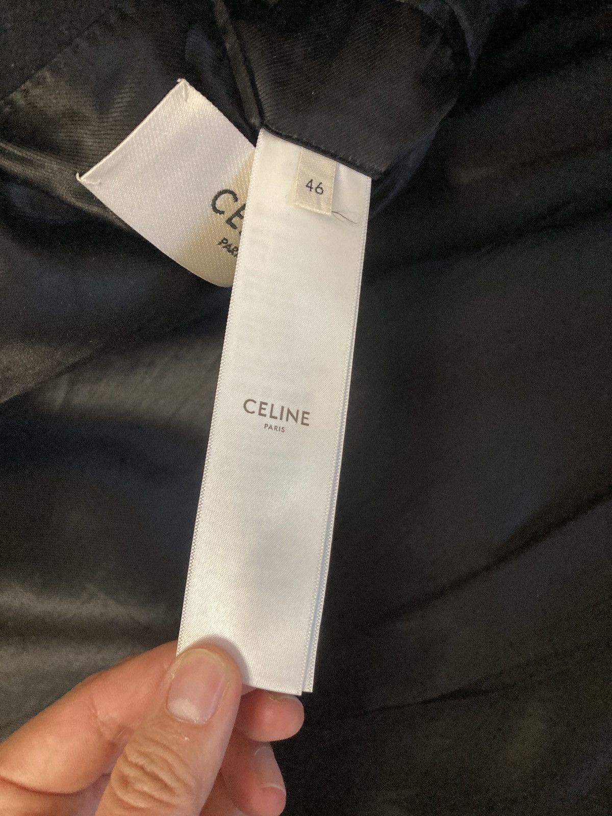 Celine CELINE BY HEDI SLIMANE 21AW/FW Double-Breasted Heavy Coat Size US S / EU 44-46 / 1 - 19 Thumbnail