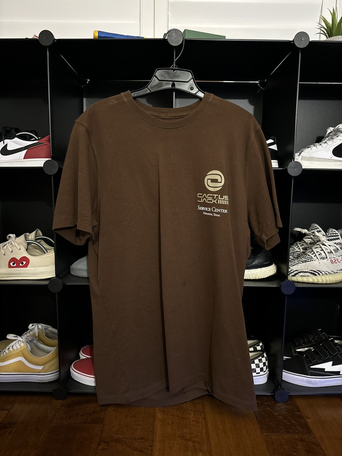 Nike × Travis Scott Nike x Travis Scott Cactus Service Center Tee Size US M / EU 48-50 / 2 - 1 Thumbnail