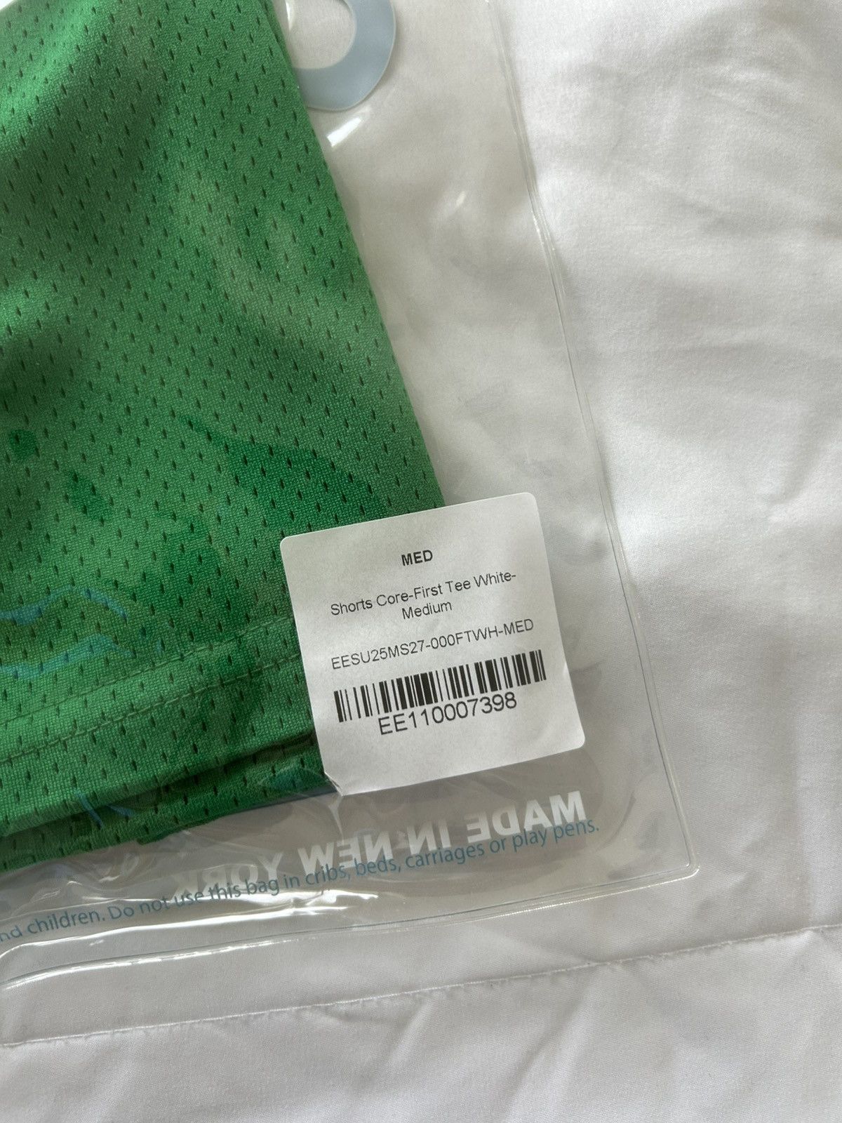 Eric Emanuel Eric Emmanuel Basic Shorts “Green / White” (Medium) SS25 Size US 32 / EU 48 - 8 Thumbnail