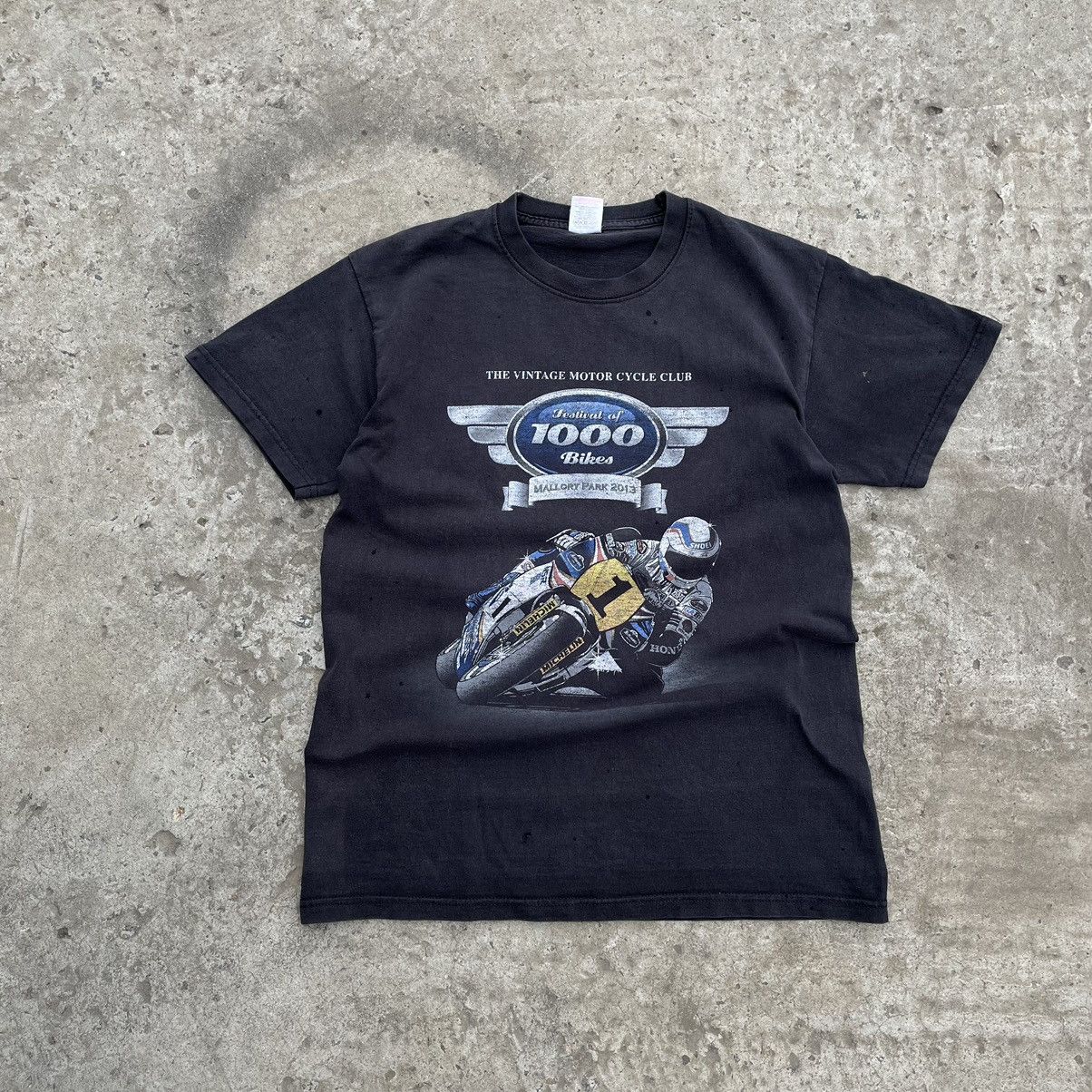 20471120 Vintage Moto T-shirts Cycling Racing Mallory Park Y2K USA Size US M / EU 48-50 / 2 - 1 Thumbnail