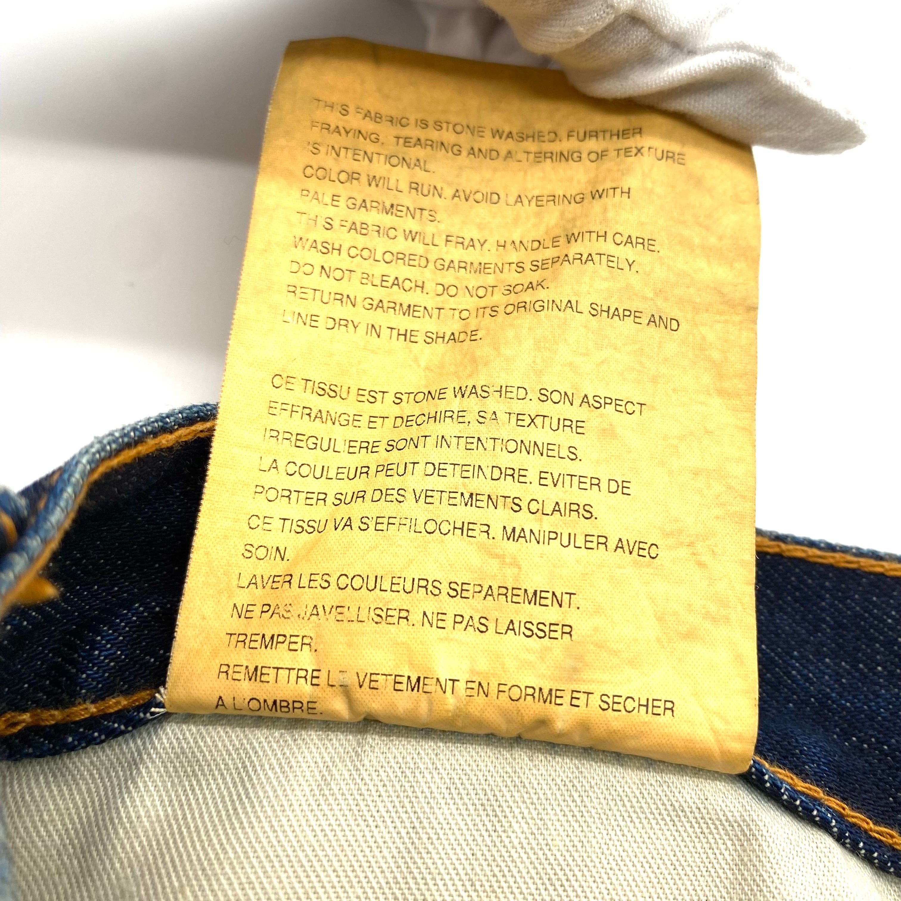 Comme des Garcons 2003ss JUNYA WATANABE COMME des GARCONS MAN × TRIUMPH Denim Size US 32 / EU 48 - 9 Thumbnail