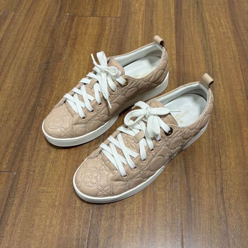 Louis Vuitton Louis Vuitton Casual Low-Top Lace-Up Sneakers 0079 Size US 6.5 / EU 39-40 - 1 Thumbnail