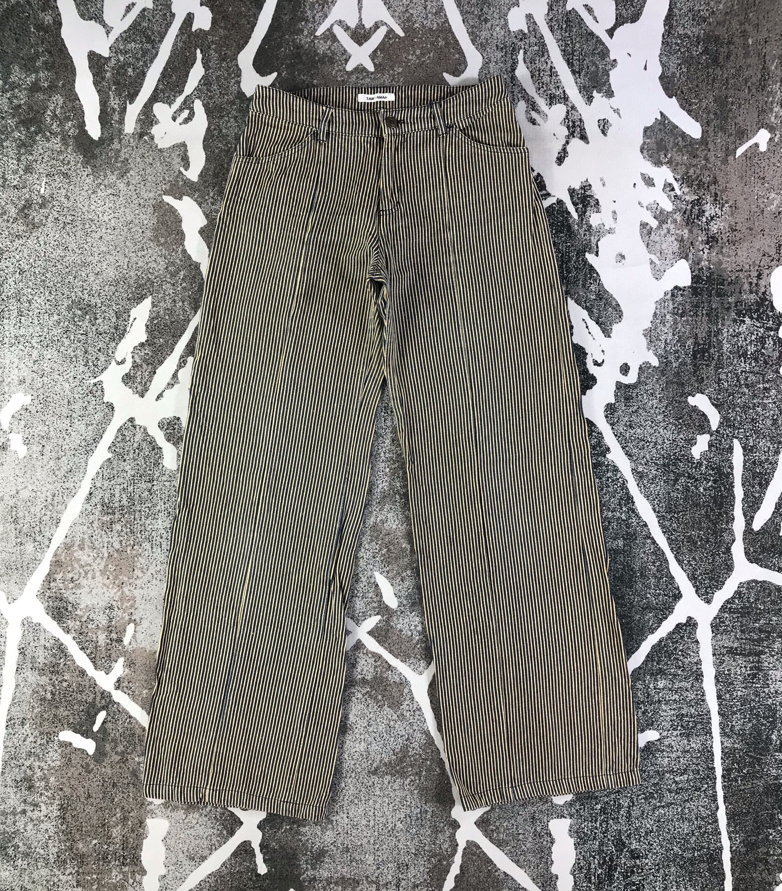 Japanese Brand Japanese Brand Tamtaman Jeans Hikory Baggy Denim KJ1552 Size 28" / US 6 / IT 42 - 1 Thumbnail