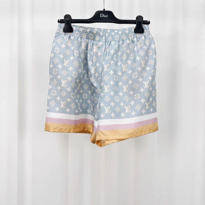 Louis Vuitton Louis Vuitton 23 FW presbyopic mulberry silk shorts Size US 36 / EU 52 - 1 Thumbnail