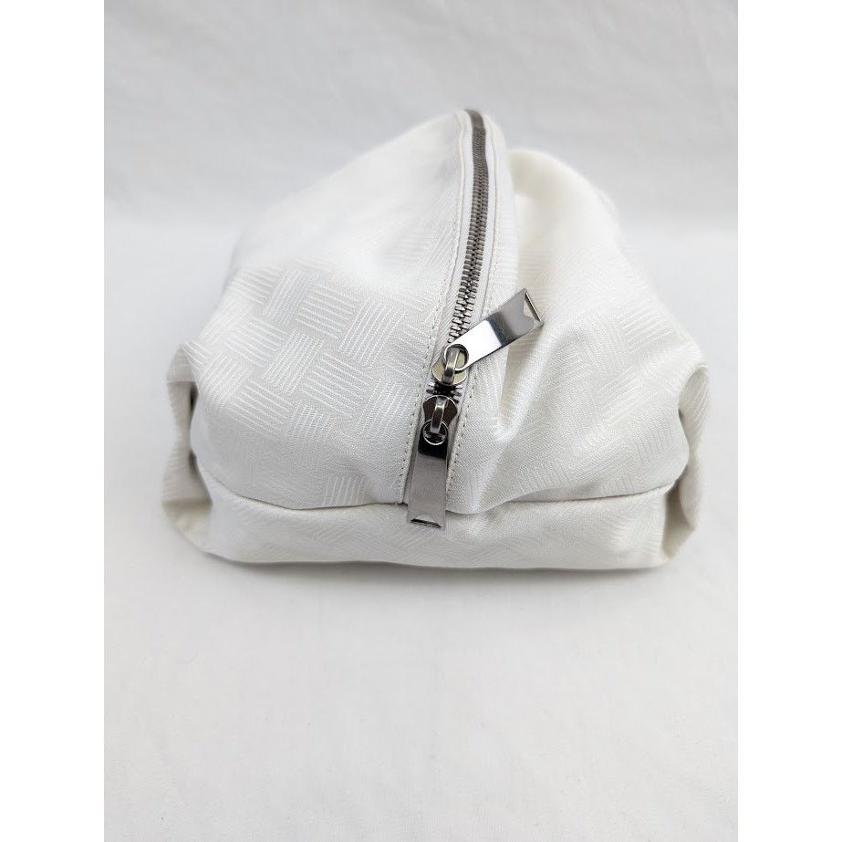 Bottega Veneta o1rshd1 Size: OS / Jacquard Pouch in White/Silver Size ONE SIZE - 3 Thumbnail