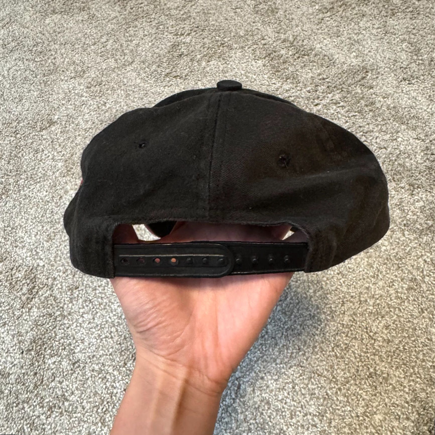 Vintage VINTAGE Summit Racing Hat Baseball Cap Men One Size Black Solid Vintage Summit Racing Hat Baseball Cap Men One Size Black Solid Size ONE SIZE - 3 Thumbnail