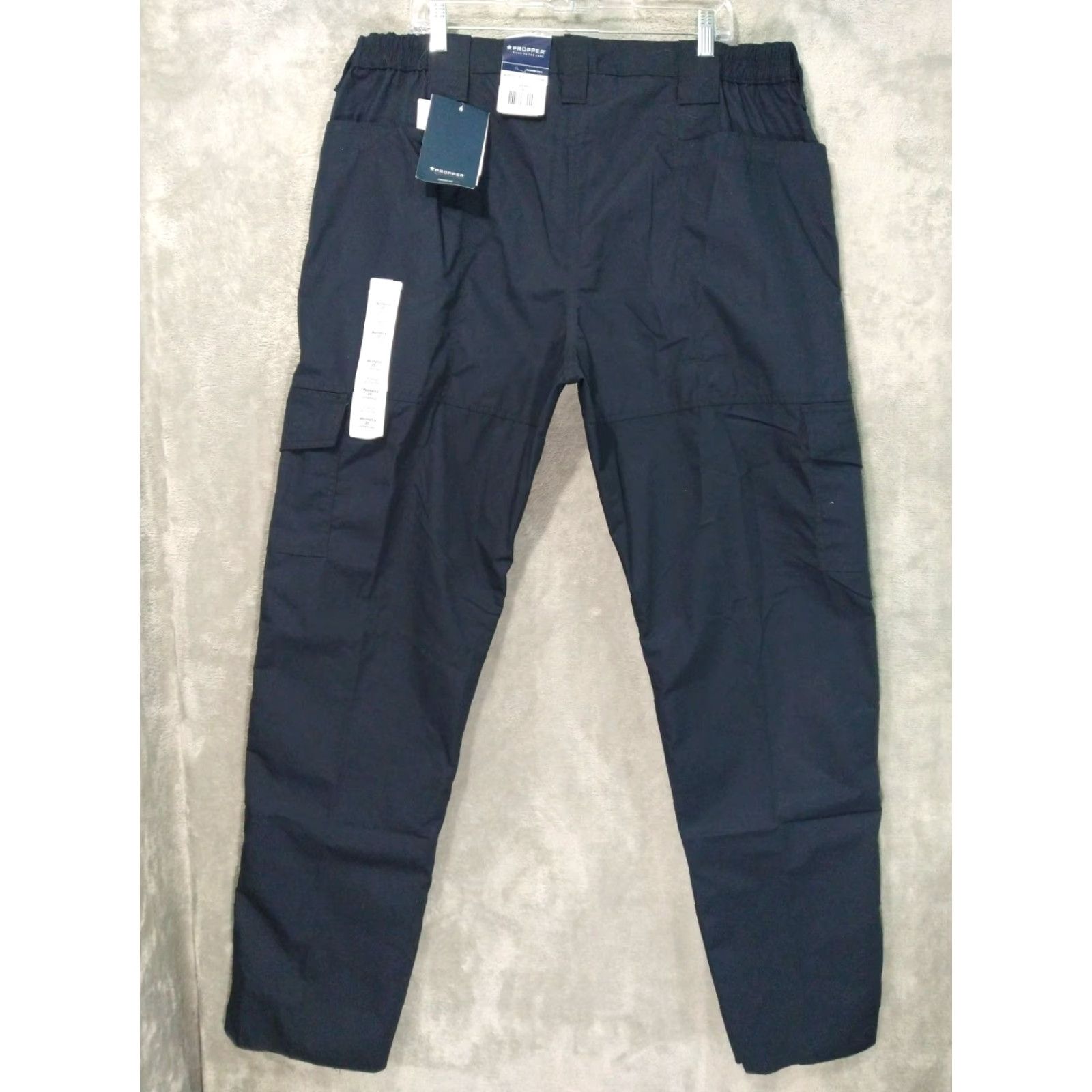 Propper Propper Womens 20 Blue Cargo Ripstop Straight Leg Lightweight Tactical Pants Size 42" / US 20 - 2 Thumbnail