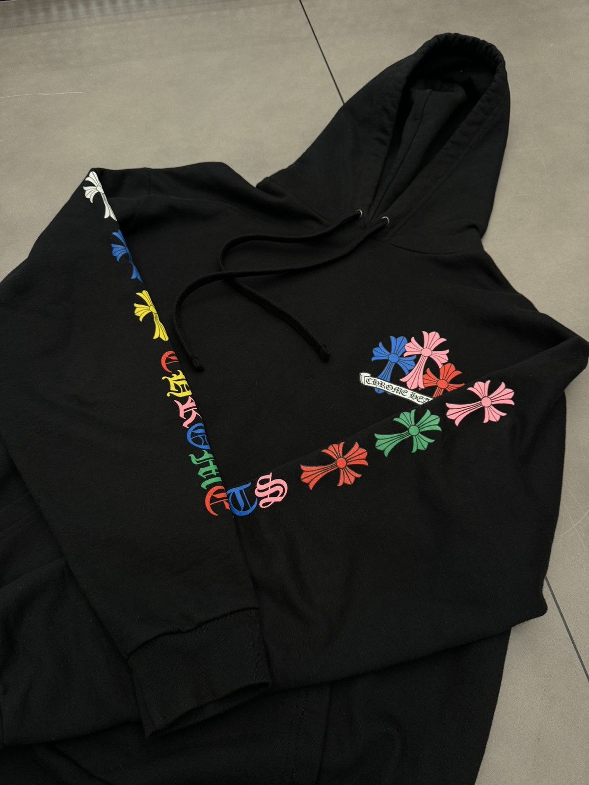 Chrome Hearts Chrome Hearts Multi Color Cross Cemetery Hoodie Size US L / EU 52-54 / 3 - 1 Thumbnail