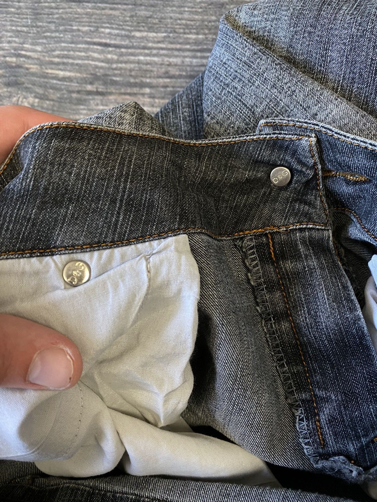 Dolce & Gabbana Dolce Gabbana Baggy Avant Garde Big Button Vintage Pants y2k Size 27" / US 4 / IT 40 - 6 Thumbnail