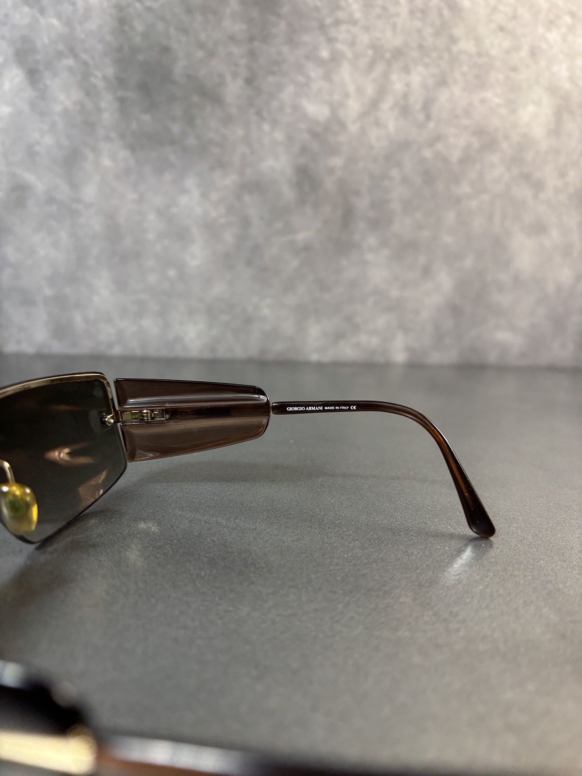 Giorgio Armani 2001 Giorgio Armani Sunglasses GA 1525 1990s Vintage Sides Size ONE SIZE - 18 Thumbnail