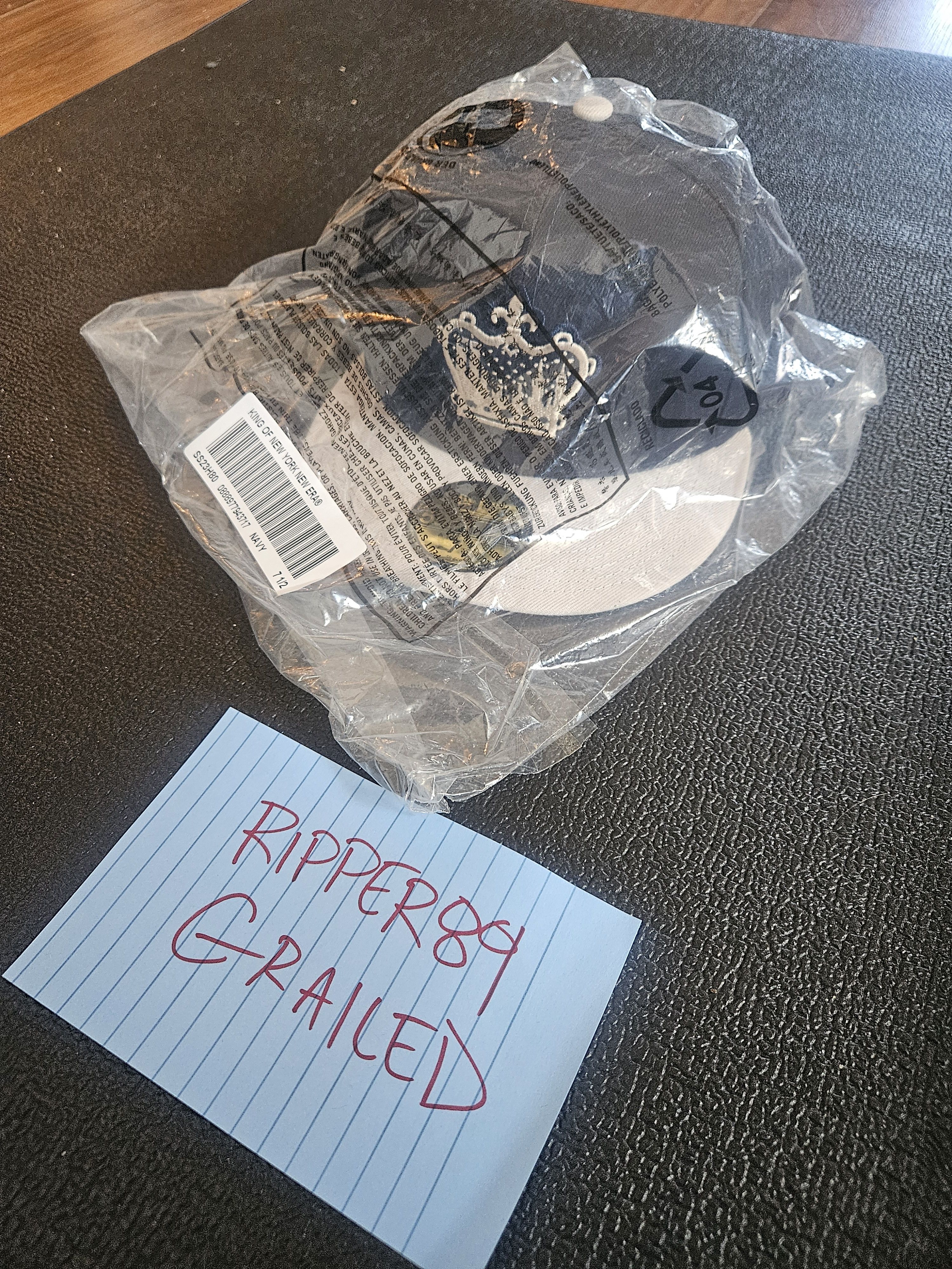 帽子 Supreme king of new york new era 7 1/2 Supreme King of New York New Era (SS23) - $50