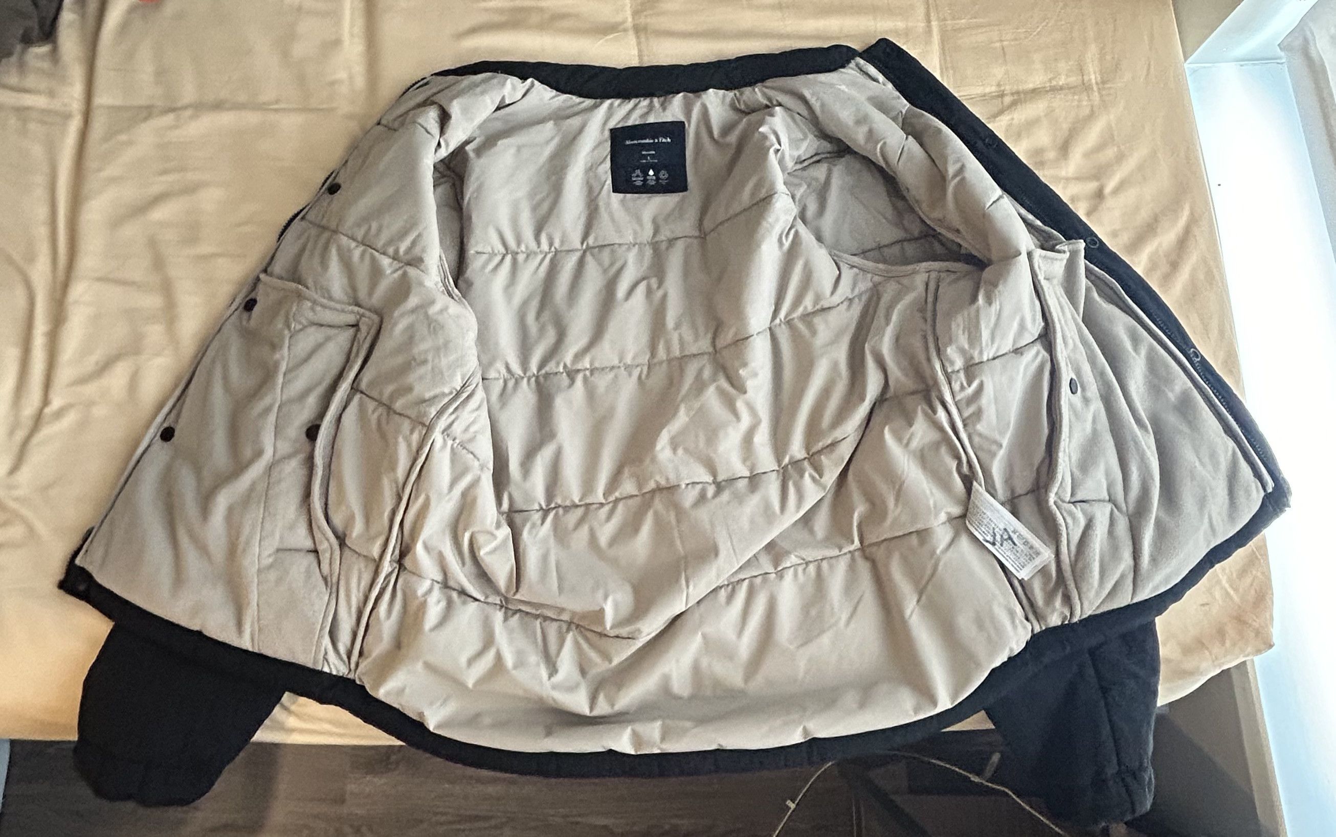 Abercrombie & Fitch Abercrombie Winter Light Jacket Size US L / EU 52-54 / 3 - 3 Thumbnail