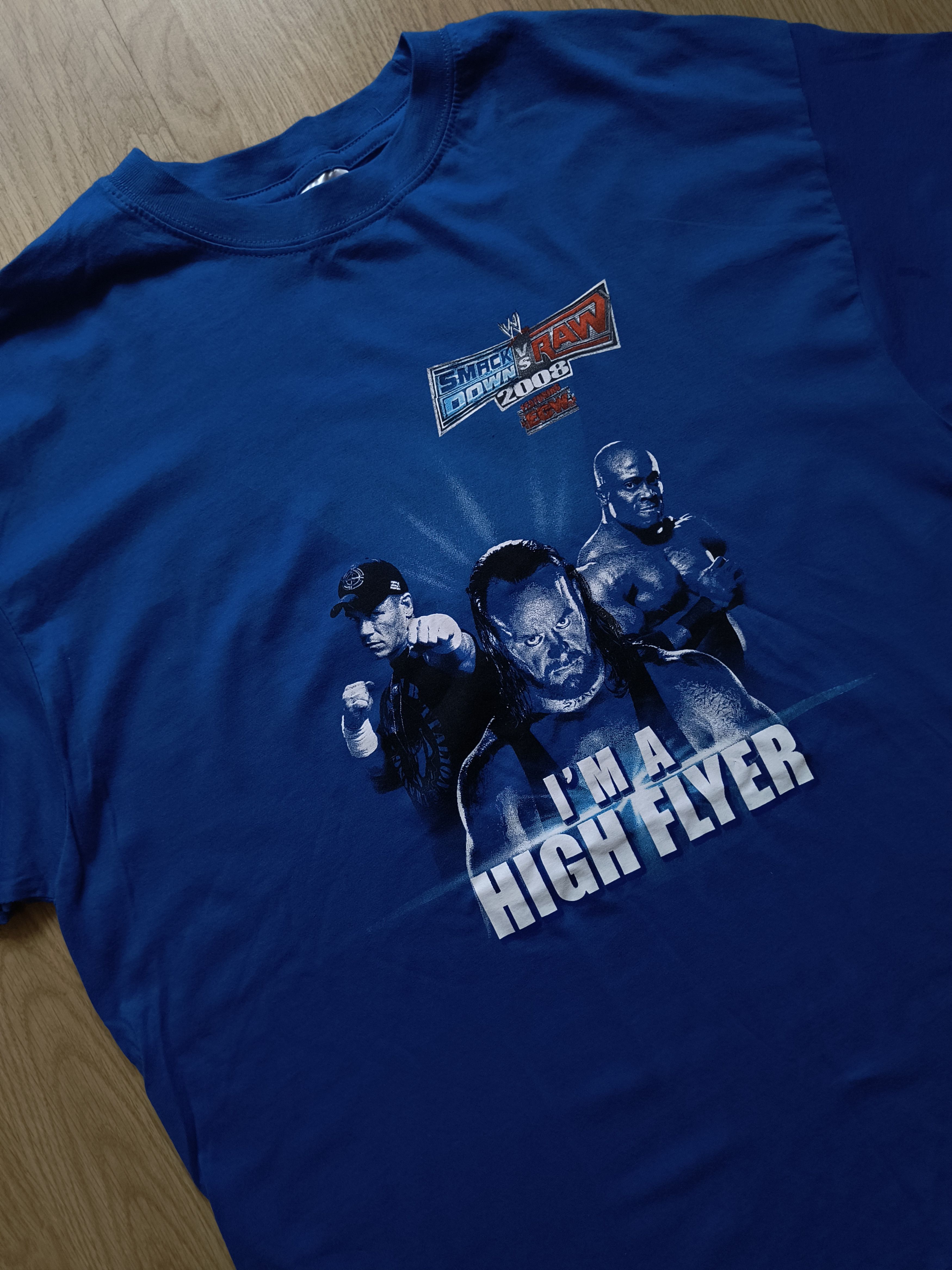 Vintage Vintage 2008 WWE wrestling stedman tee t-shirt Size US L / EU 52-54 / 3 - 2 Thumbnail