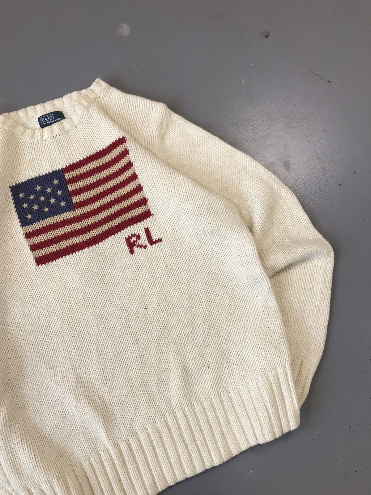 Polo Ralph Lauren × Vintage Rare vintage polo Ralph Lauren polo American 🇺🇸 sweater Size L / US 10 / IT 46 - 3 Thumbnail