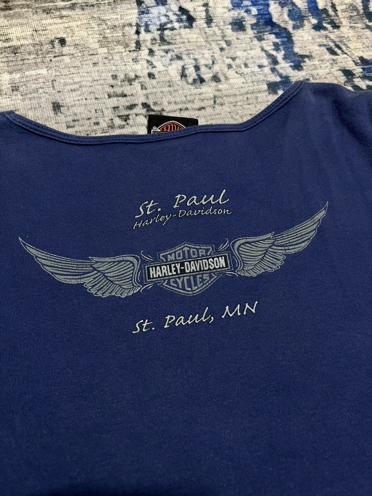 Harley Davidson 🔥Vintage Harley Davidson Long Sleeve tee USA 90s Size XL / US 12-14 / IT 48-50 - 6 Thumbnail