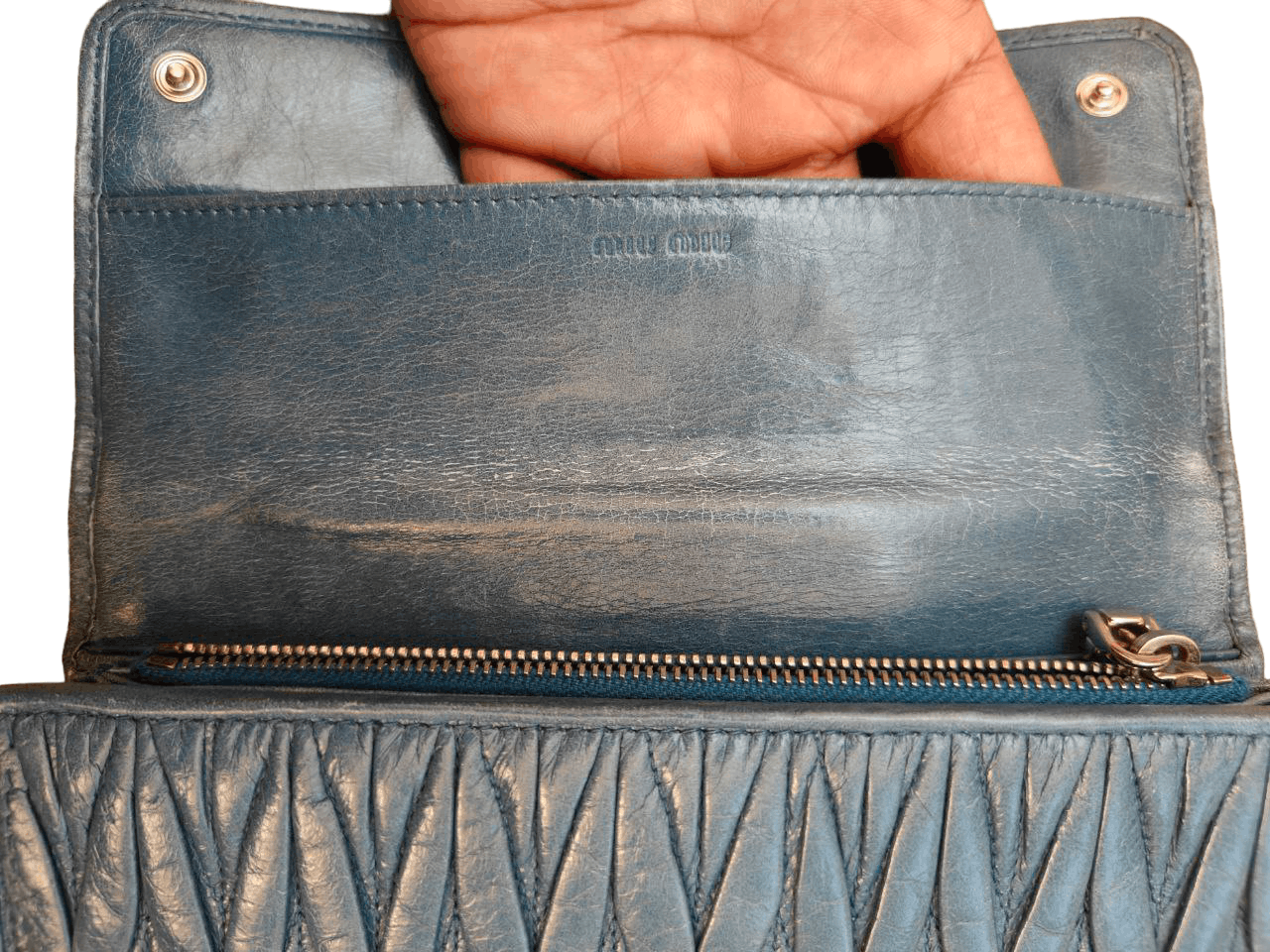 Miu Miu Miu Miu Long Wallet Size ONE SIZE - 11 Thumbnail