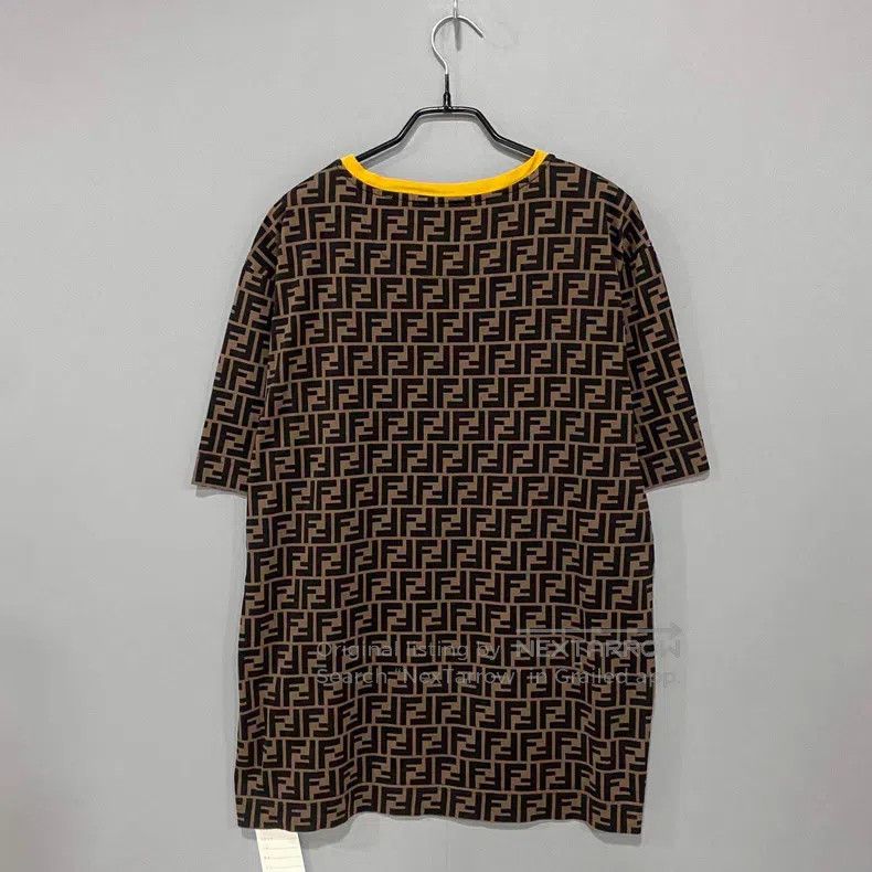 Fendi Fendi Loose Fit All-over Printed Short Sleeve Size US L / EU 52-54 / 3 - 3 Thumbnail