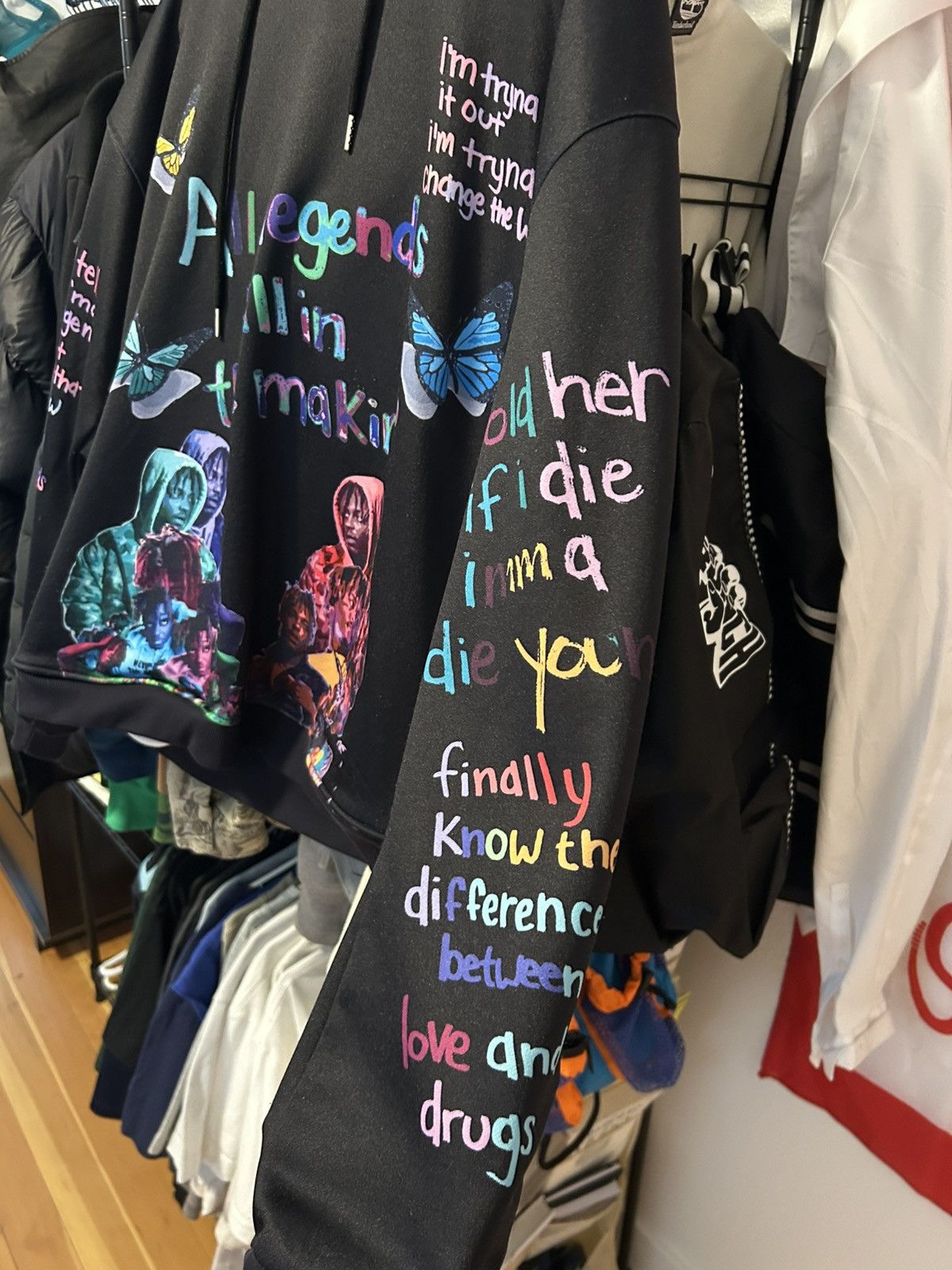 Other Custom Juice Wrld Sweatshirt Size US L / EU 52-54 / 3 - 4 Thumbnail