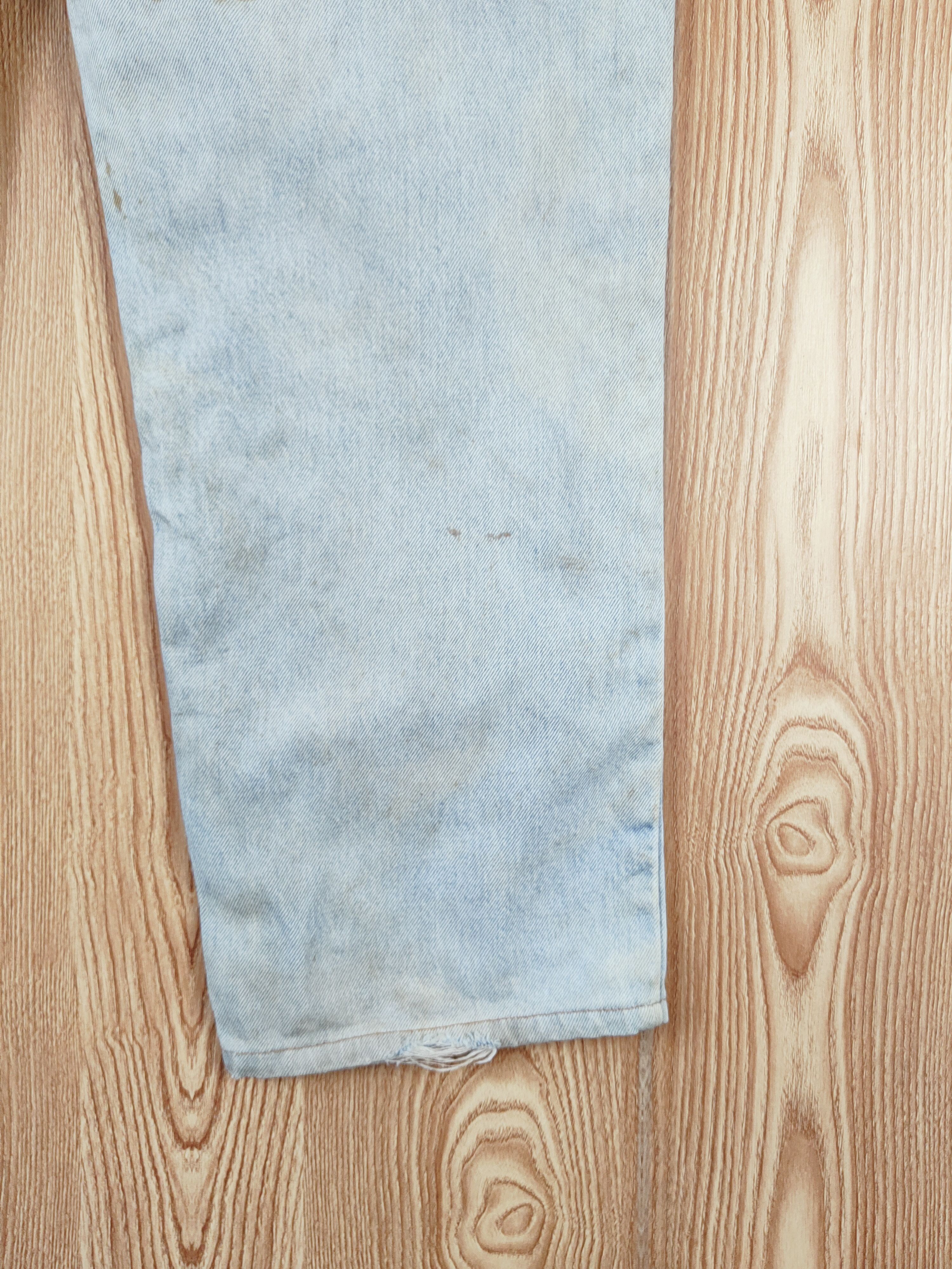 Levi's Levi's vintage usa Blue Faded Distressed Ripped Jeans #W804 Size US 36 / EU 52 - 13 Thumbnail