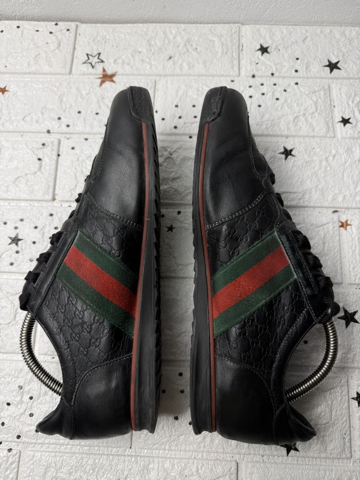 Gucci Gucci embossed Micro Guccissima 233334 Web US9 UK8.5 EUR42 Size US 9 / EU 42 - 8 Thumbnail