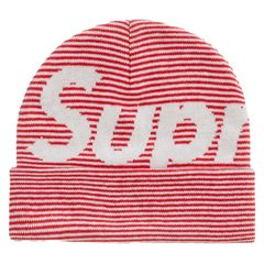 Supreme Big Logo Beanie | Grailed