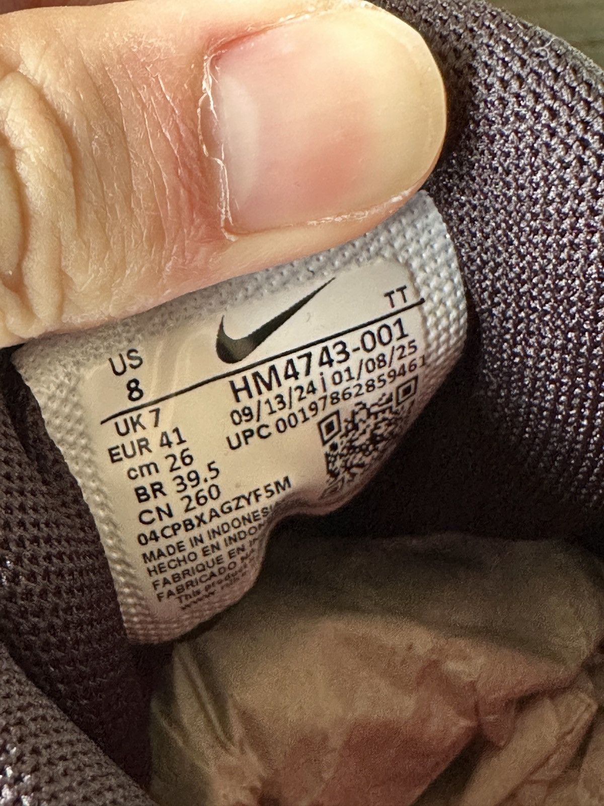 Levi's × Nike Levi’s x Nike Air Max 95 Denim Black Size US 8 / EU 41 - 11 Thumbnail