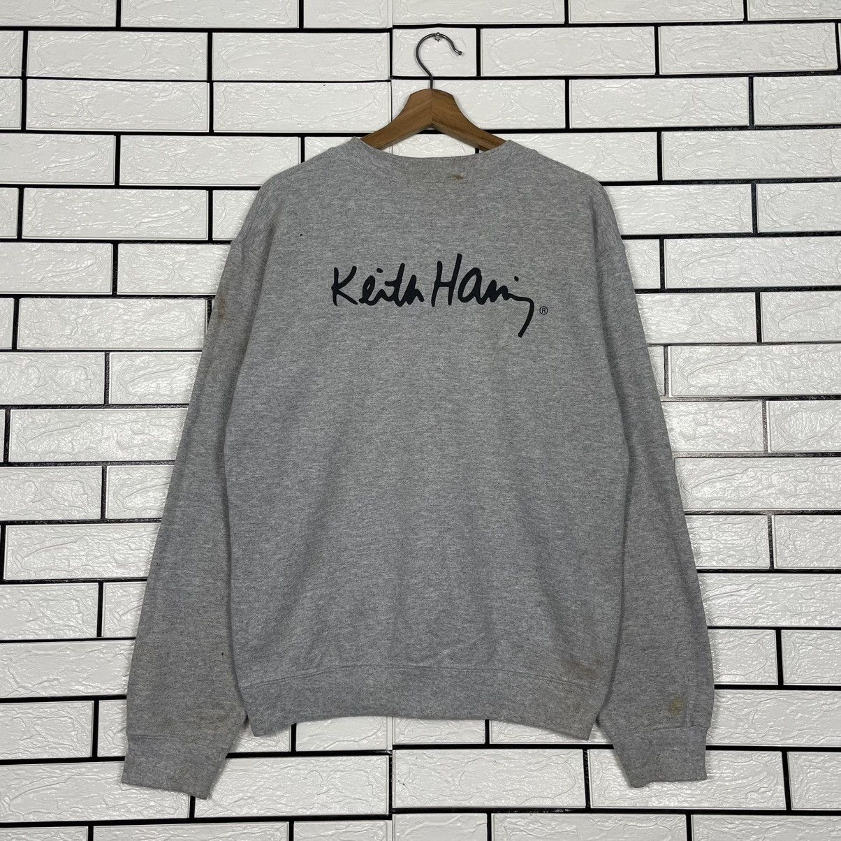 RAGEBLUE Rage Blue x Keith Haring Crewneck Sweatshirt Size US S / EU 44-46 / 1 - 7 Thumbnail