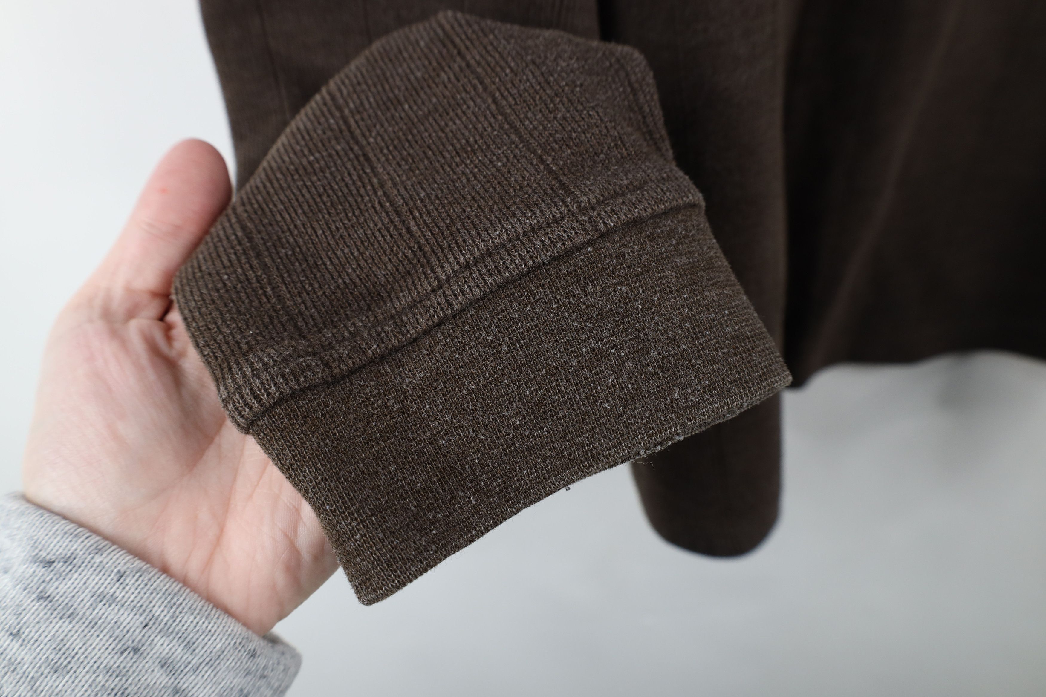 Columbia × Vintage Vintage 90s Y2K Columbia Ribbed Long Sleeve T-Shirt Brown Size US M / EU 48-50 / 2 - 7 Thumbnail