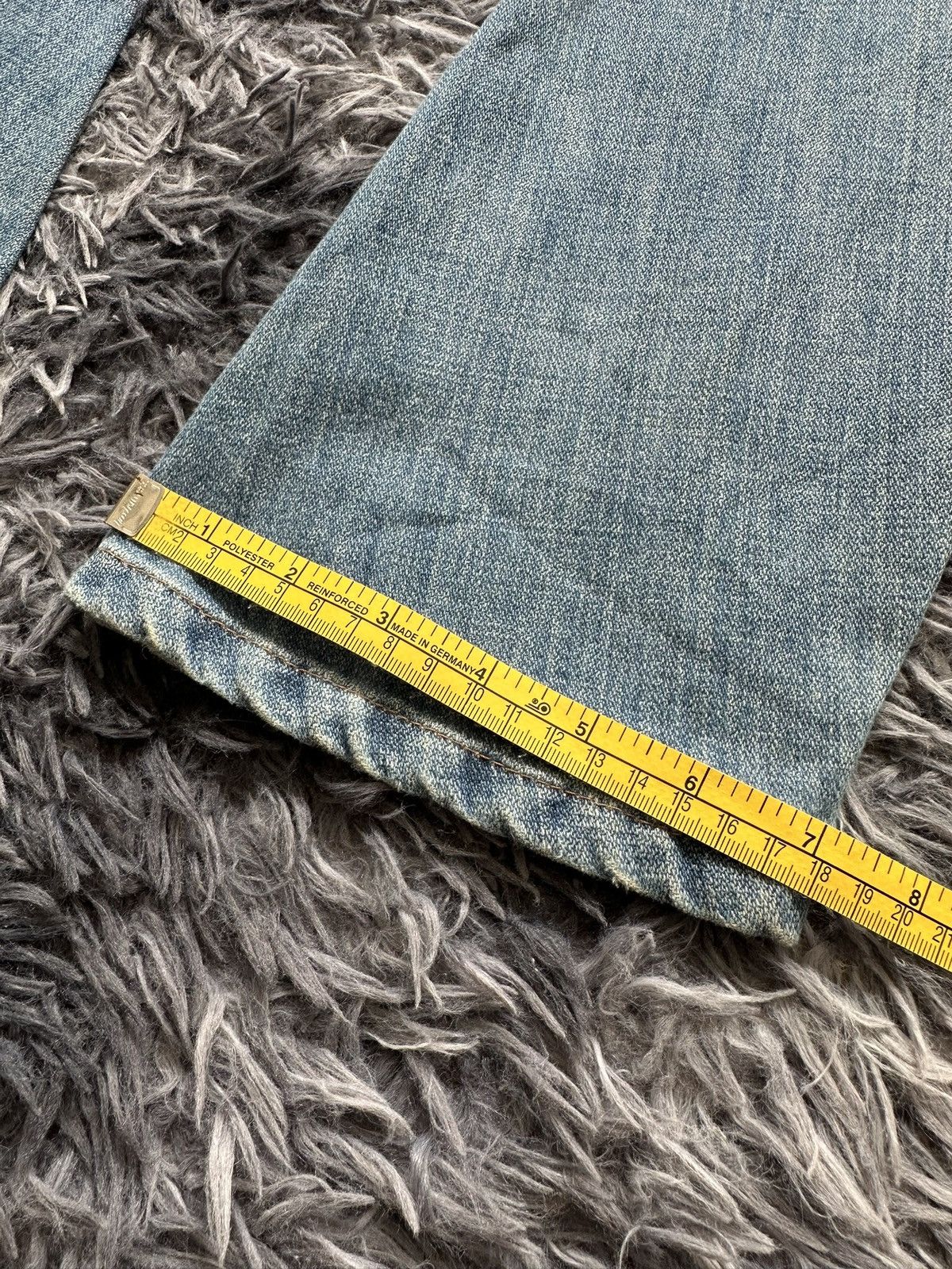 Andrew Mackenzie 00's archive Andrew Mackenzie hybrid distressed denim Size US 31 - 17 Thumbnail