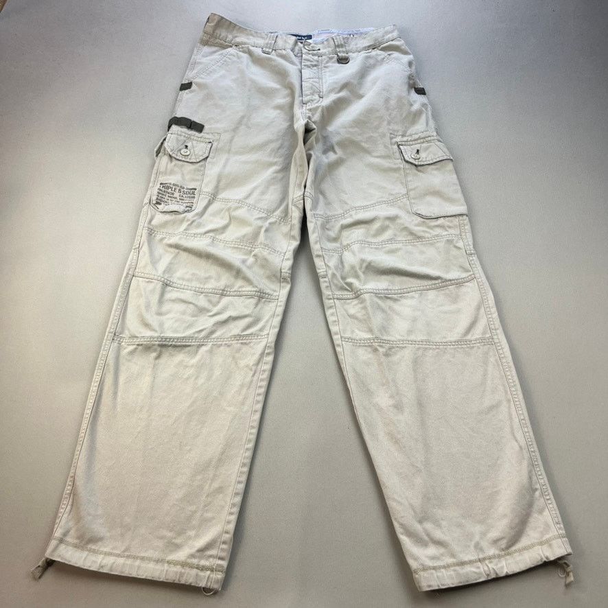 555 Triple Five Soul Pants Size W29xl30.5 Vintage Y2K Baggy
