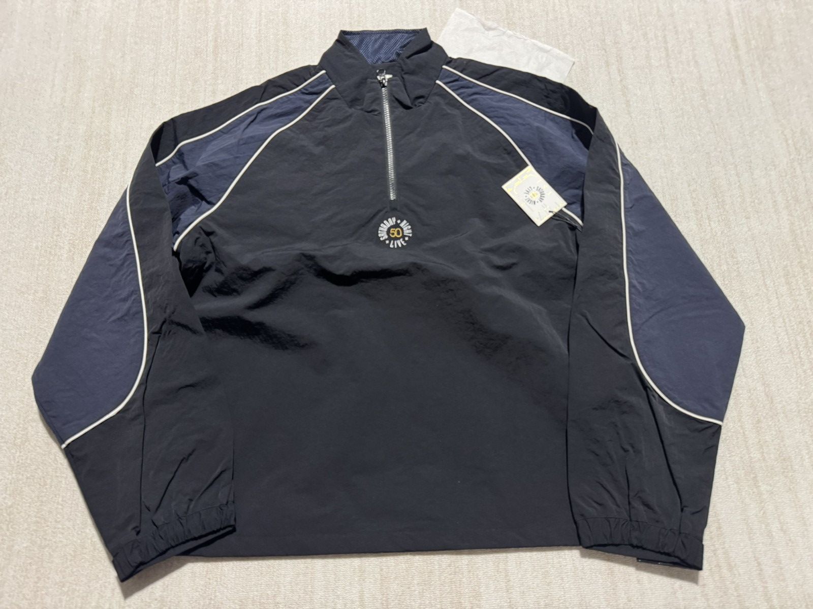 Aime Leon Dore Saturday Night Live yankees half zip jacket Size US M / EU 48-50 / 2 - 2 Thumbnail