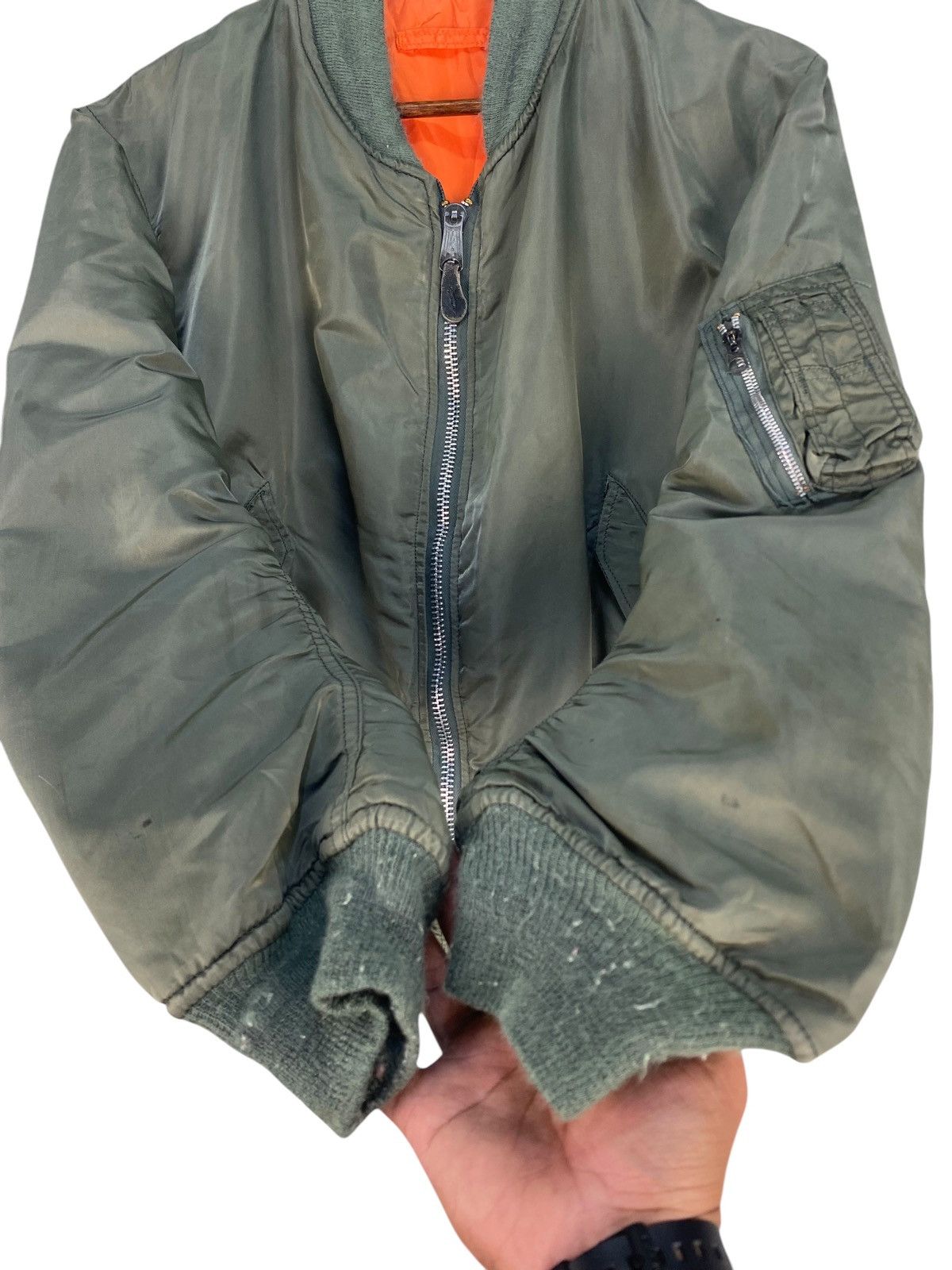 Vintage Vintage Jacket Flyer Man Intermediate MA-1 Size US XL / EU 56 / 4 - 3 Thumbnail