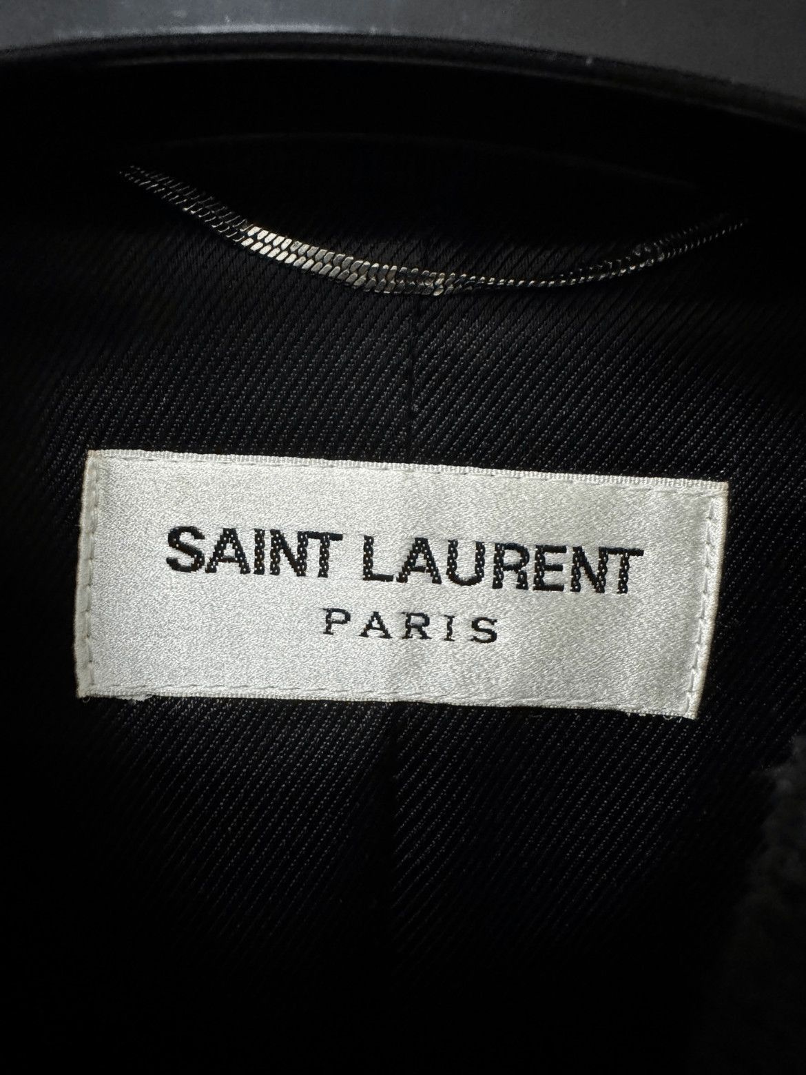 Saint Laurent Paris Sz 46 Saint Laurent Paris 19AW Velvet Stitch Teddy Jacket-2 Size US S / EU 44-46 / 1 - 6 Thumbnail